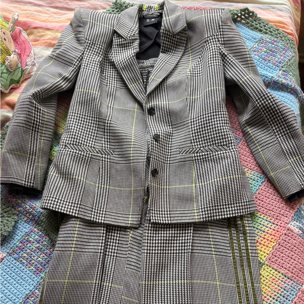 IVY PARK x adidas Checkered Blazer and Pants